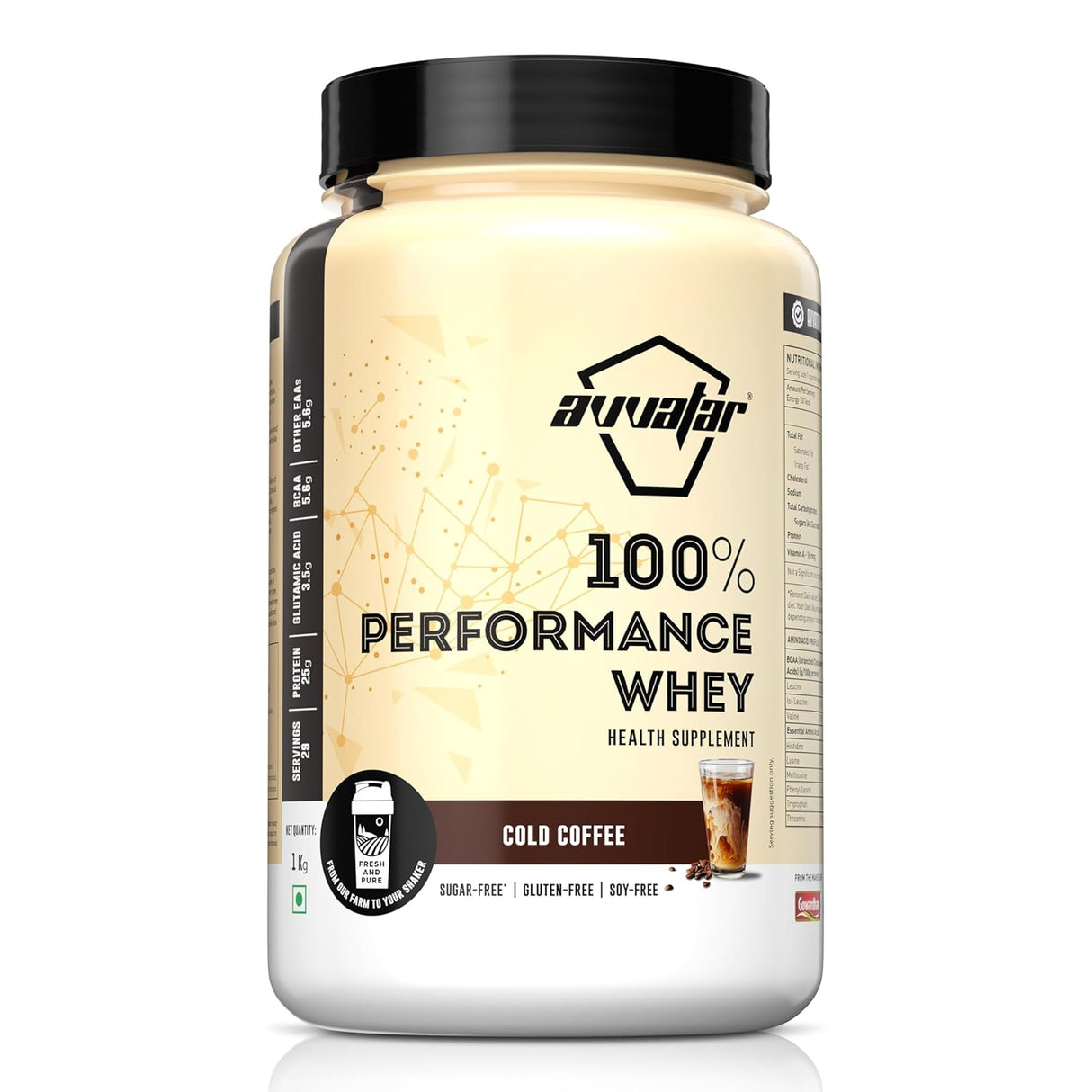 Avvatar 100% Performance Whey - 1 Kg