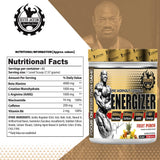 Dexter Jackson Energizer Pre-Workout Formula | Energy & Pump | 454g (60 Servings)