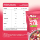 Alpino Super Muesli (Whole Grain Breakfast Cereal) - 400 gm