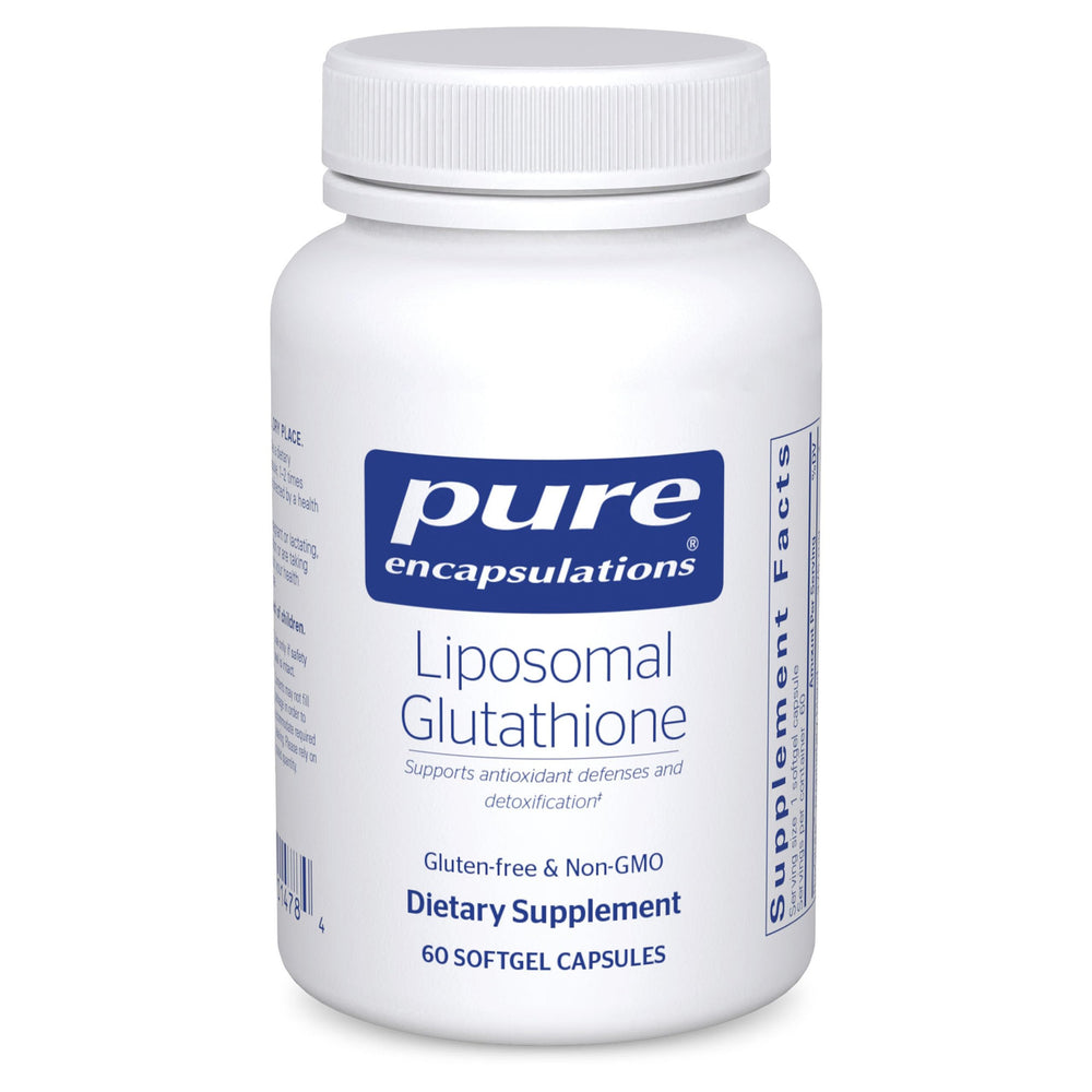 Pure Encapsulations Liposomal Glutathione | Gluten-Free & Non-GMO | 60 Softgels