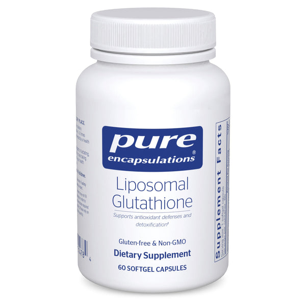 Pure Encapsulations Liposomal Glutathione | Gluten-Free & Non-GMO | 60 Softgels