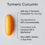 Sports Research Turmeric Curcumin C3 Complex | 500mg | 60 Softgels
