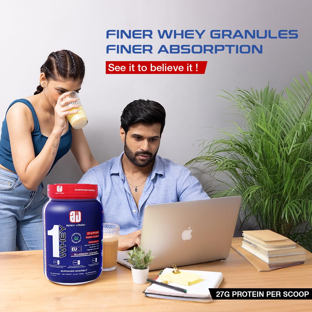 Apex Vitals 1 Whey with Digestive Enzymes - 2 Lbs