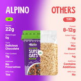 Alpino High Protein Super Rolled Oats - 2.5 Kg