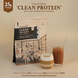 TrueBasics Clean Whey Protein Powder Isolate & Concentrate Blend (1 Kg) | 25g Protein | Trustified Gold Certified