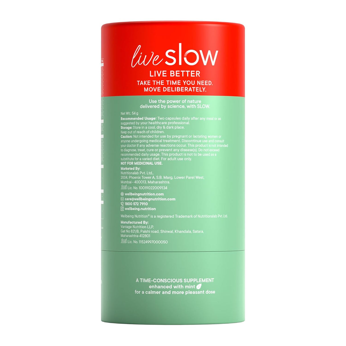 Wellbeing Nutrition Slow Multi+Omega for HIm | Stamina, Metabolism, Bones, Immunity, Digestion | 60 Veg Capsules