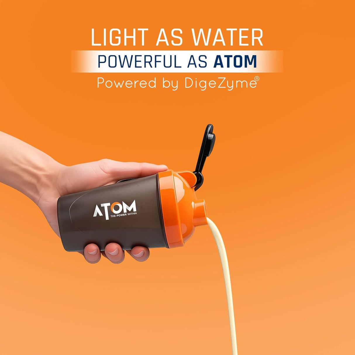AS-IT-IS Atom Whey Protein with Digestive Enzymes - 4 Kg  (8.8 Lbs)