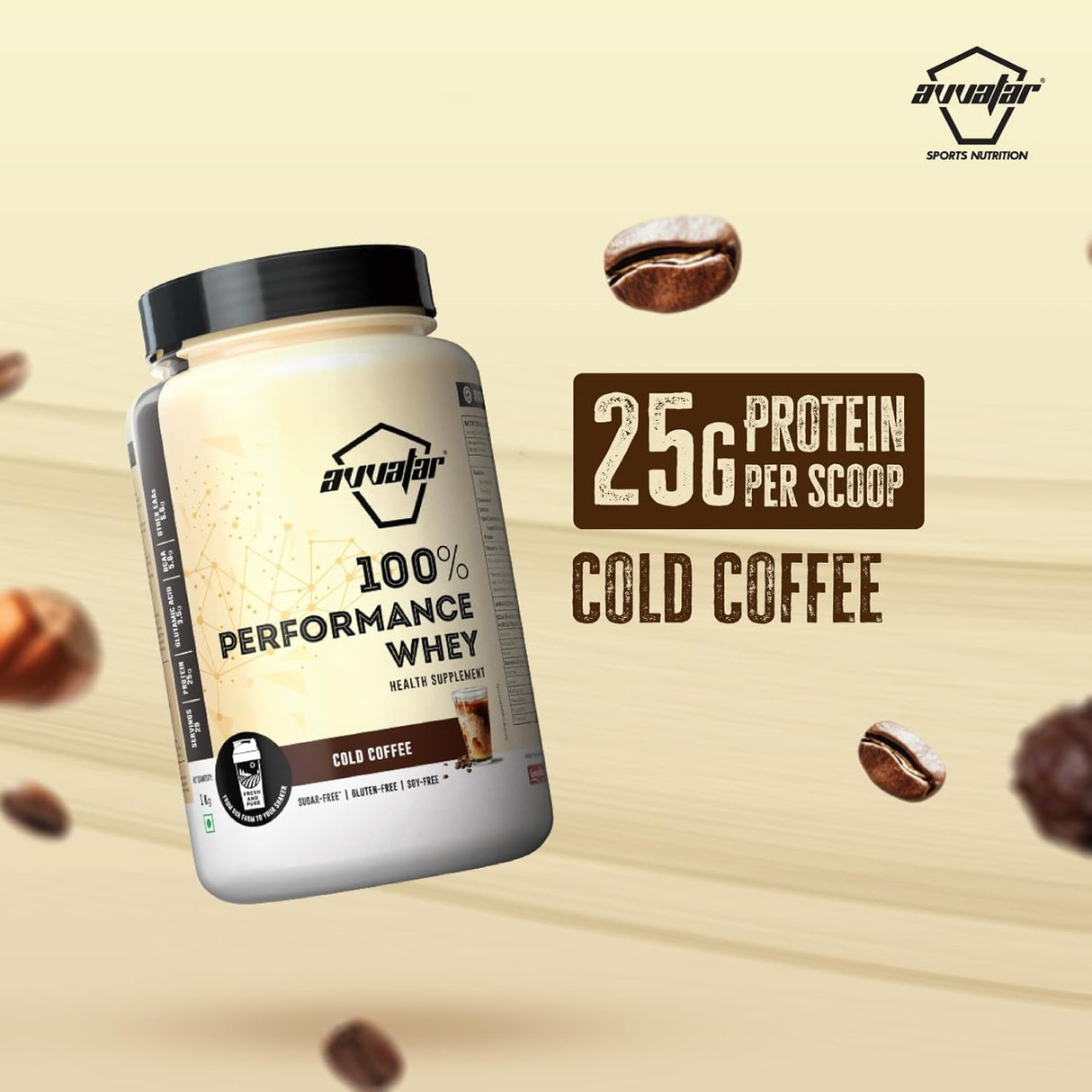 Avvatar 100% Performance Whey - 1 Kg
