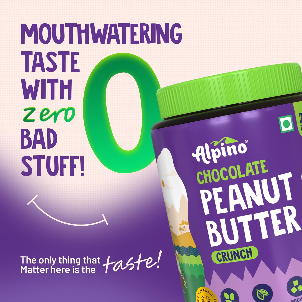 Alpino Chocolate Peanut Butter - 1 Kg