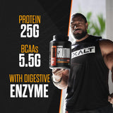 Exalt Supps The Isolation Pure Whey Isolate | 25g Protein | 5.6g BCAAs | Digestive Enzymes | 2.27kg