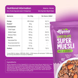 Alpino Super Muesli (Whole Grain Breakfast Cereal) - 400 gm