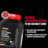 GNC AMP Gold 100% Whey Protein Advance - 4 Lbs