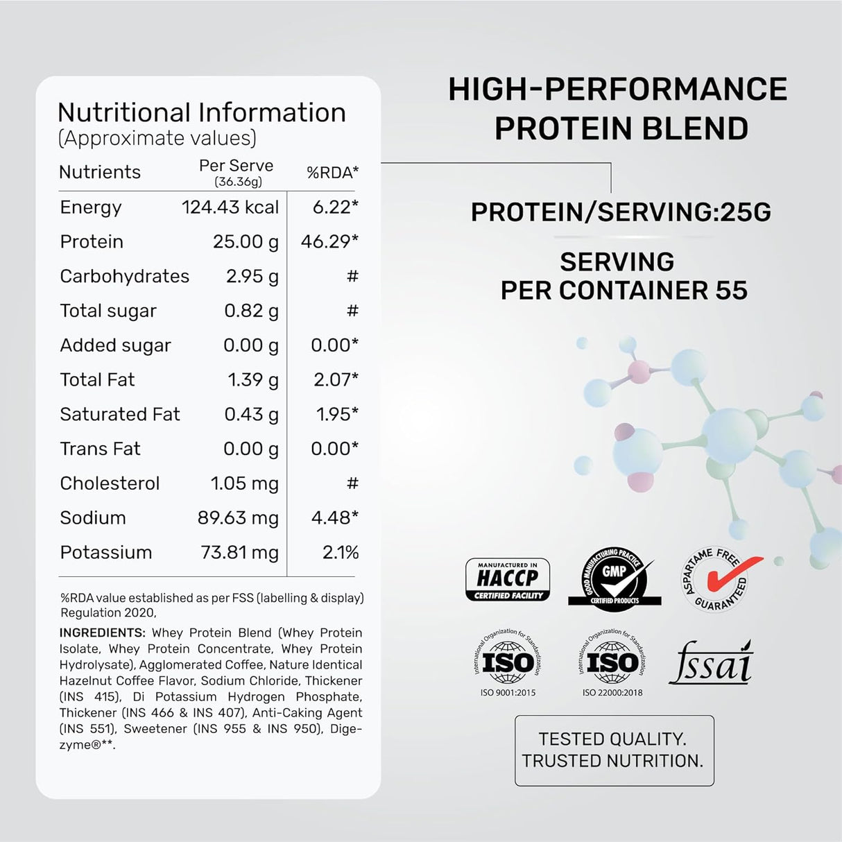 QNT Prime Whey Protein 4.4 Lbs