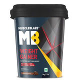 MuscleBlaze Weight Gainer with Added Digezyme, 5kg