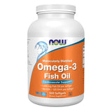 NOW Foods Omega-3 Fish Oil | Molecularly Distilled | 500 Softgels