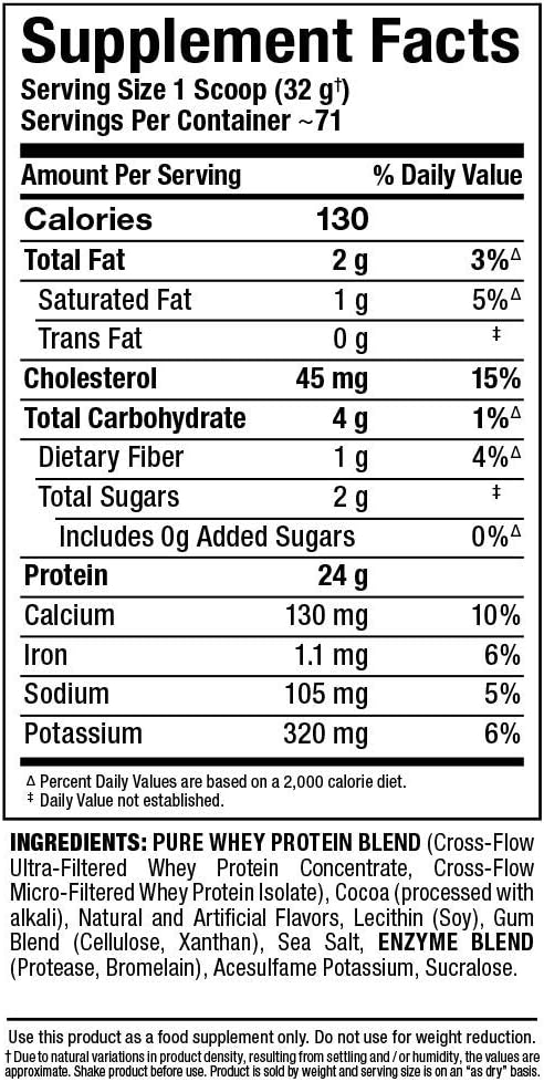 Allmax Gold Allwhey Premium Whey Protein Powder 5lb | 24g Protein | 71 Servings