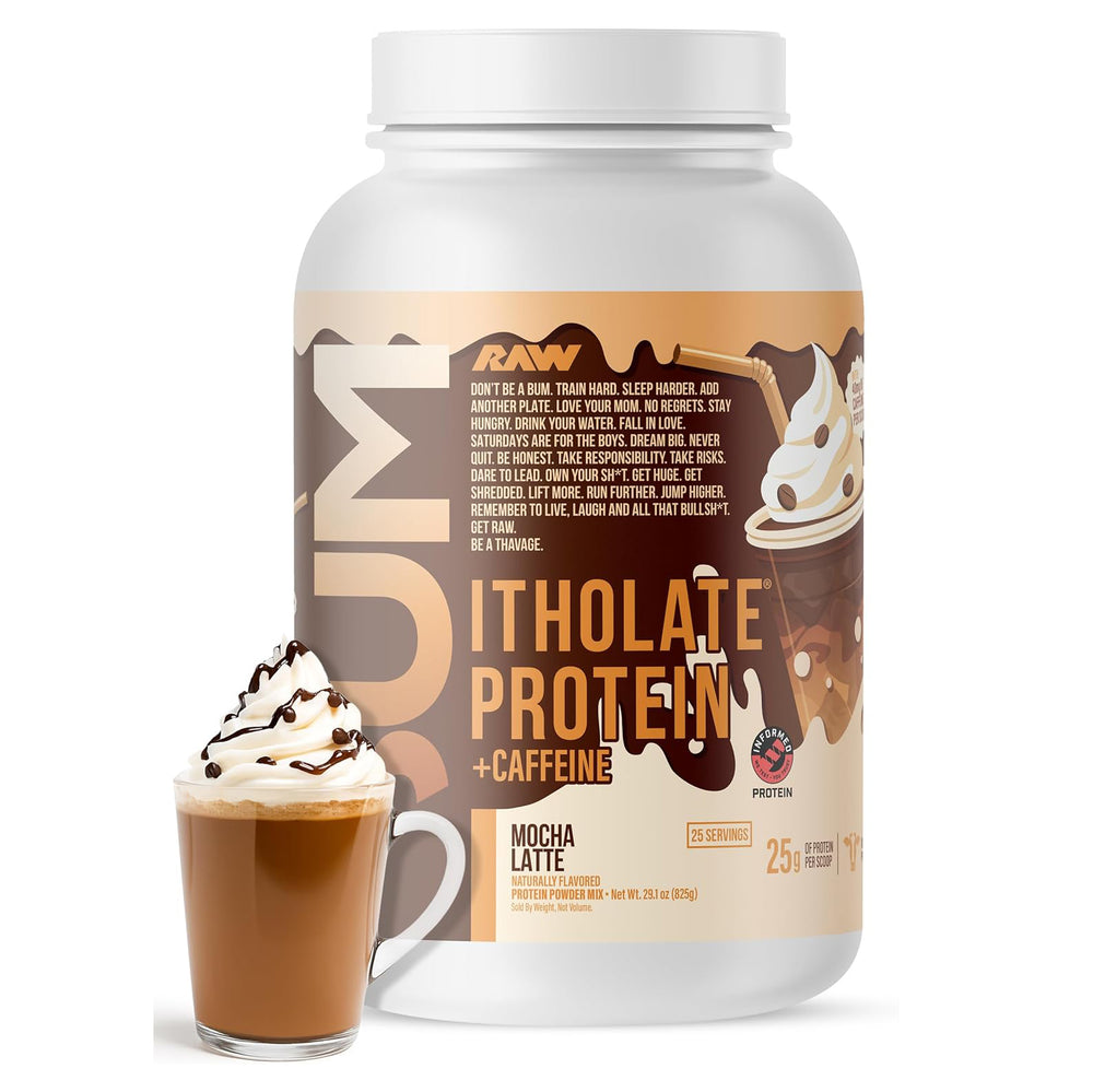 RAW Essential CBUM Itholate Whey Isolate Protein 25 Servings | Grass-Fed Whey Protein Isolate