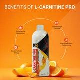MuscleBlaze Liquid L-carnitine Pro -Triple Strength Formula, 3300 Mg - 30 Servings