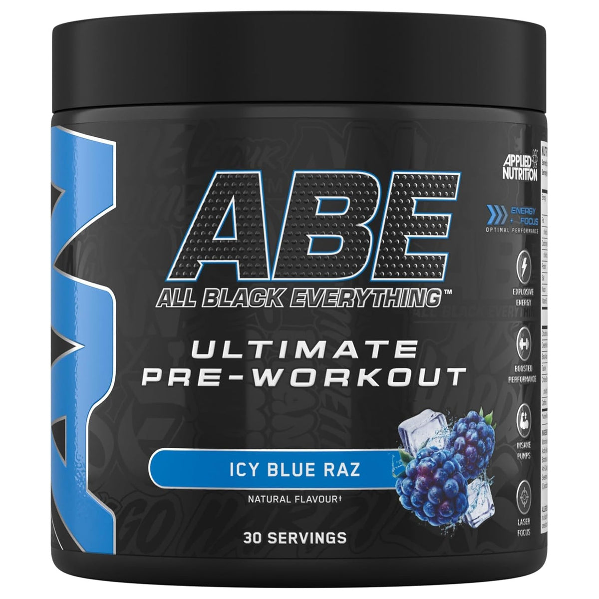 Applied Nutrition ABE (All Black Everything) Pre-Workout Powder | 375g (30 Servings)