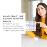 TrueBasics Advanced Multivitamin for Women | Vitamins & Minerals | 30 Tablets