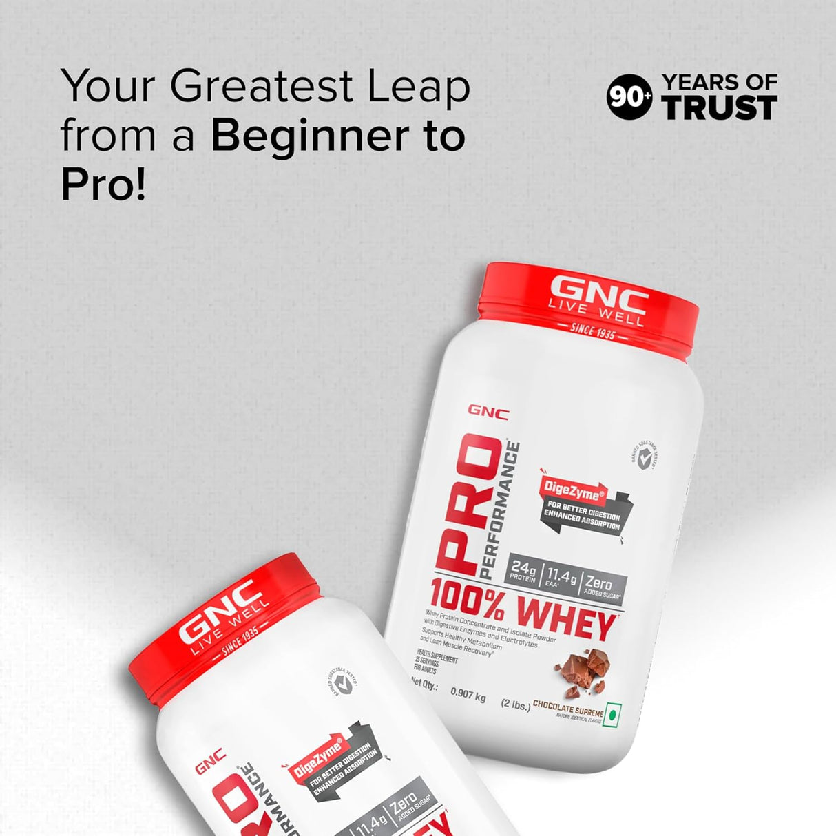 GNC Pro Performance 100% Whey Protein - 2 Lbs