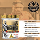 Dexter Jackson Energizer Pre-Workout Formula | Energy & Pump | 454g (60 Servings)