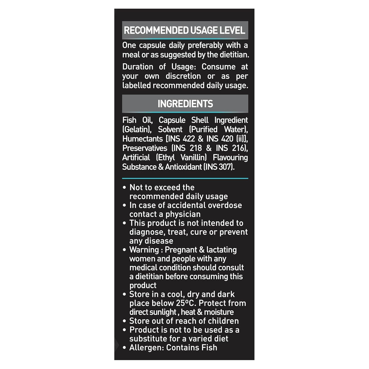 MuscleBlaze Omega 3 Fish Oil, 1000 mg - 90 Servings