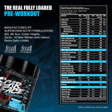 Clear Supps Scarface Fully Loaded Pre-Workout Powder 650g | Creatine, Citrulline & Beta-Alanine | 50 Servings