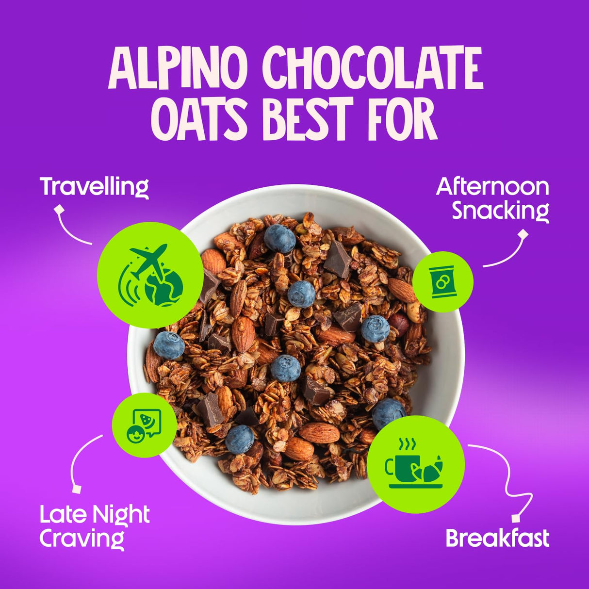 Alpino High Protein Super Rolled Oats - 2.5 Kg