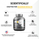 MuscleBlaze Biozyme Performance Whey - 4.4 Lbs