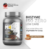 MuscleBlaze Biozyme Iso-Zero Low Carb Whey Protein Isolate - 1 Kg