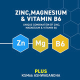 Applied Nutrition ZMA Pro | Zinc, Magnesium, Vitamin B6 & Ashwagandha | 90 Capsules (30 Servings)