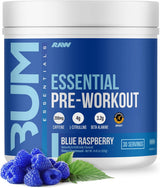 RAW Essential Pre-Workout Powder | Caffeine, L-Citrulline, L-Tyrosine & Beta-Alanine