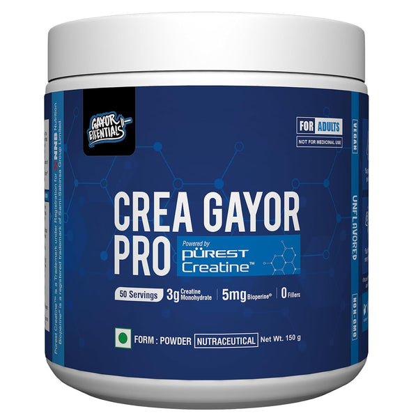 Gayor Essentials Crea Gayor Pro Creatine Monohydrate Powder | 150g
