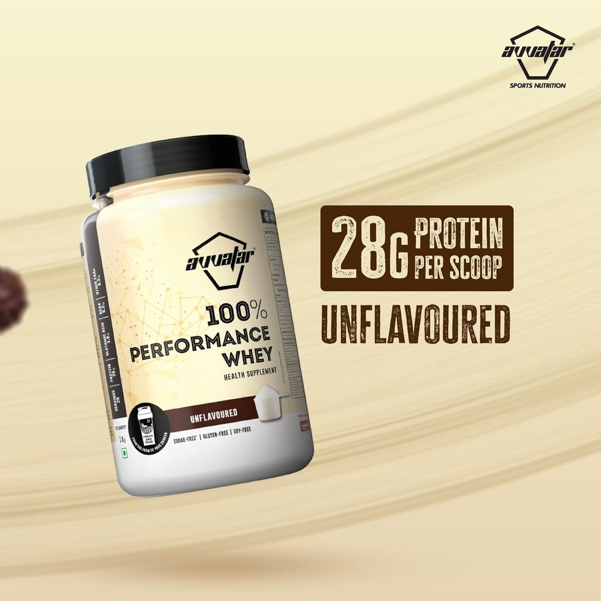 Avvatar 100% Performance Whey - 1 Kg