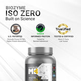 MuscleBlaze Biozyme Iso-Zero Low Carb Whey Protein Isolate - 1 Kg