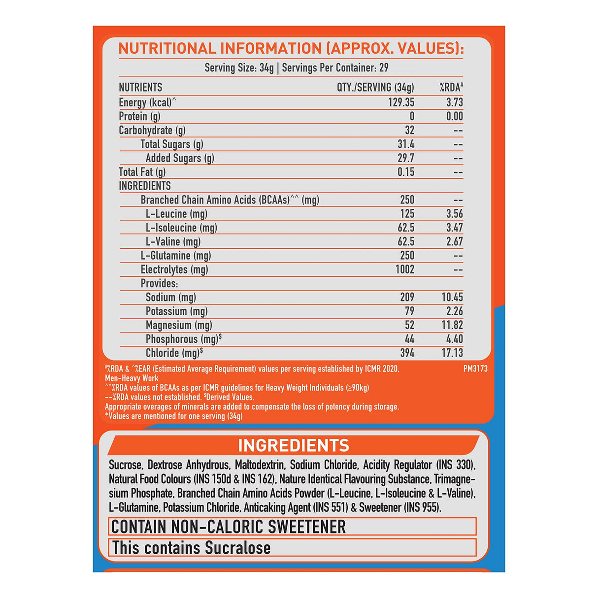 MuscleBlaze Isotonic Instant Energy Drink Formula - 1 Kg