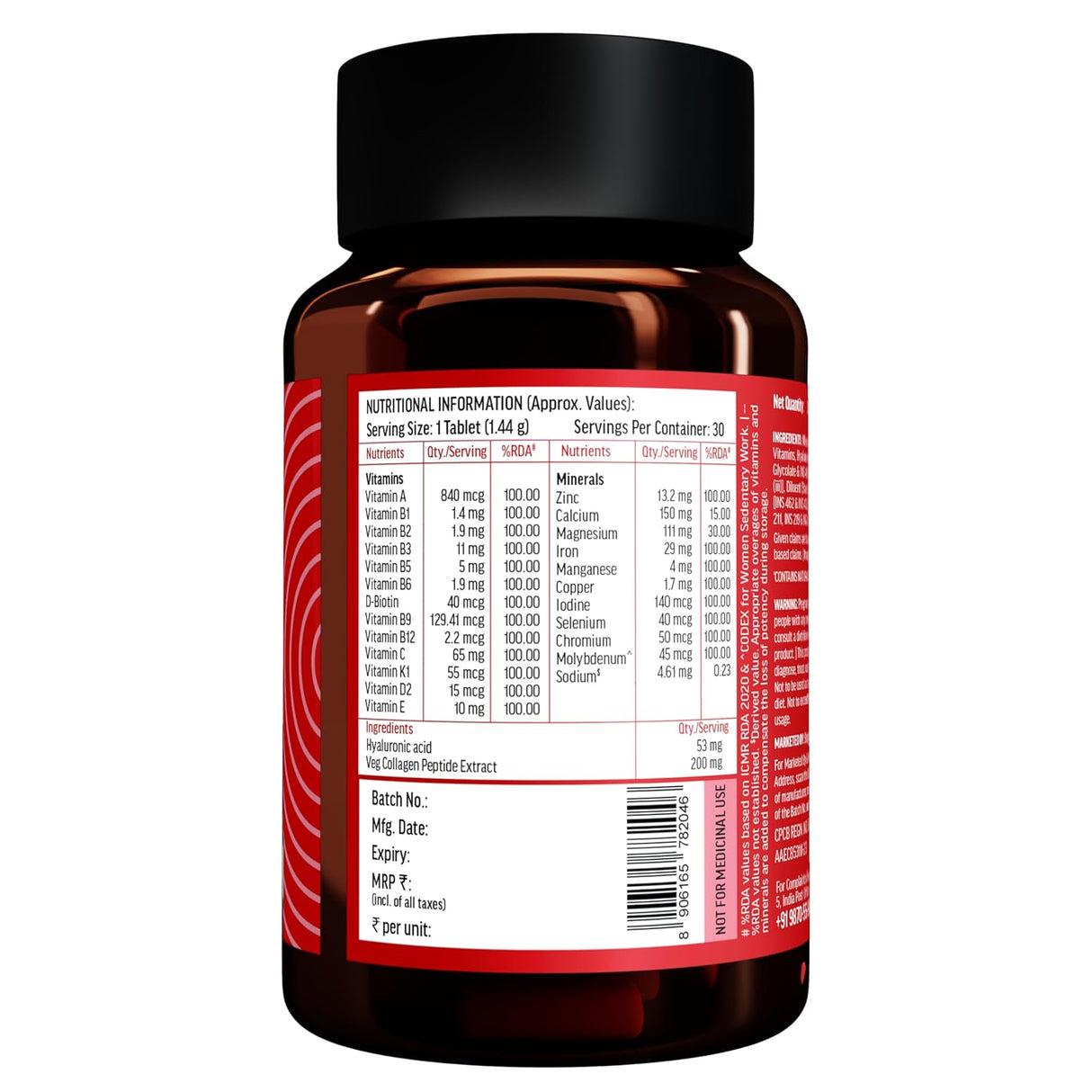 HK Vitals Multivitamin Plus Women, 30 Tablets