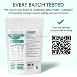 Foodstrong Whey Protein Concentrate & Isolate Powder 1kg | 16g Protein | 29 Servings