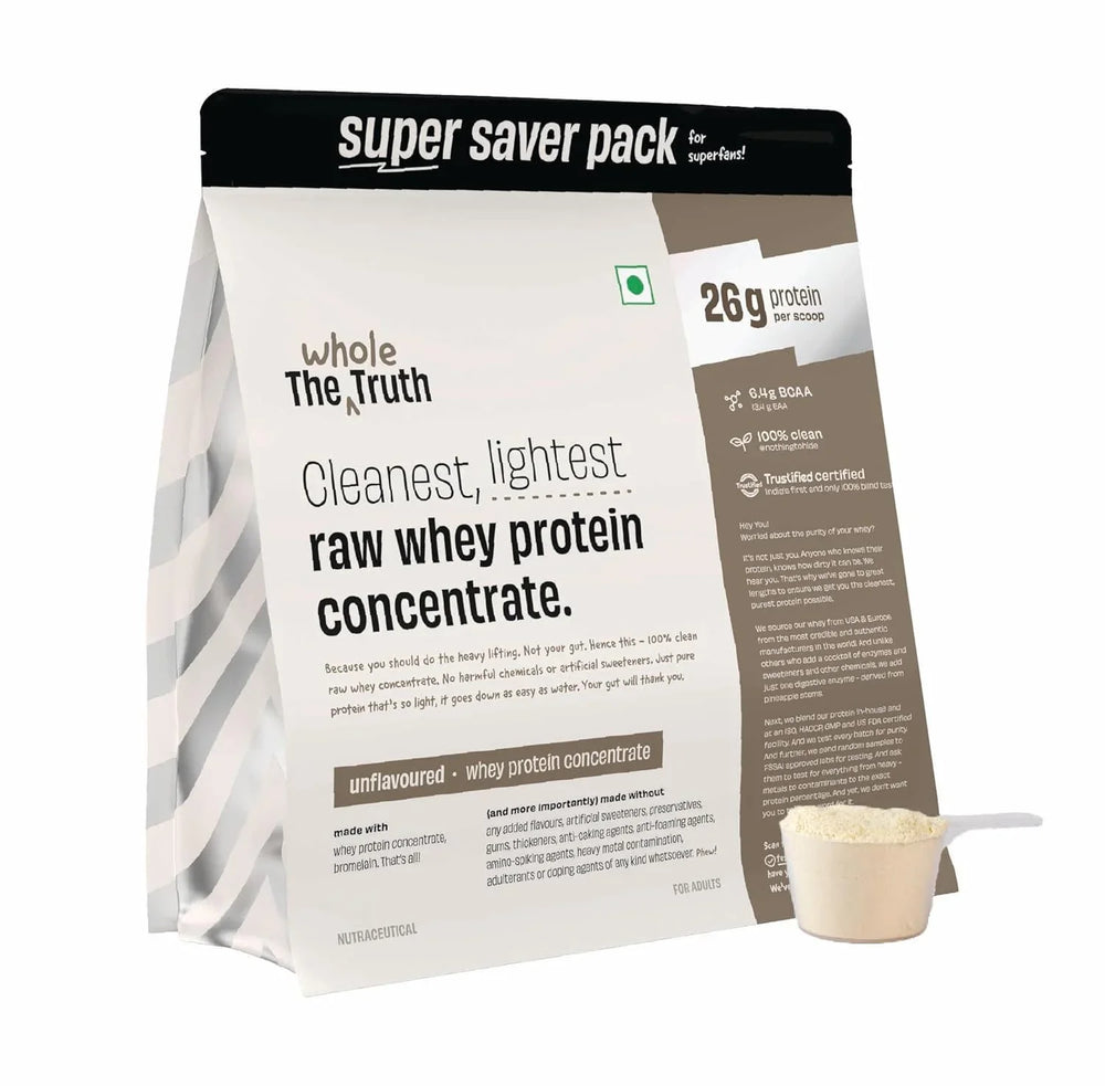The Whole Truth 26g Whey Protein Concentrate - 2 Kg