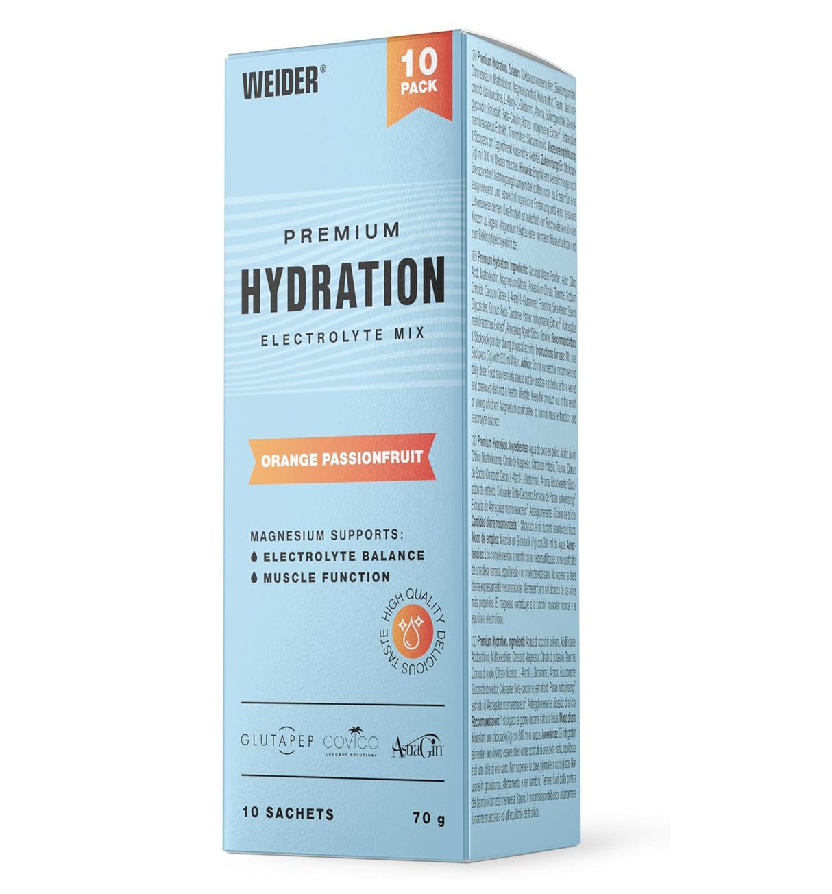 Weider Premium Hydration 10 Servings | Electrolyte Drink Mix
