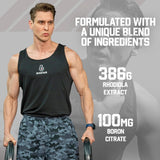 Six Star Nutrition Testosterone Booster | Rhodiola Extract & Boron Citrate | 60 Capsules
