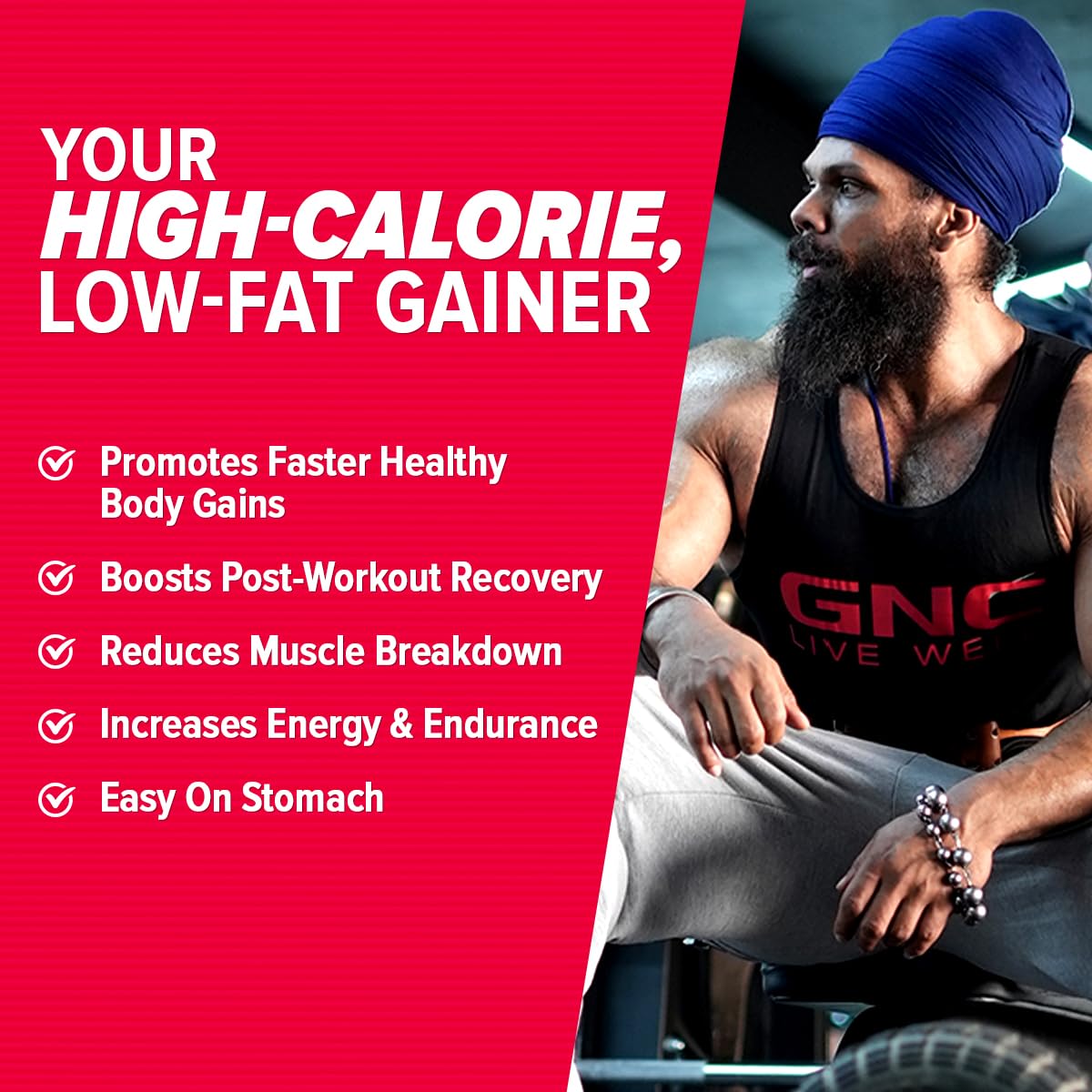 GNC Pro Performance Weight Gainer , 5 kg