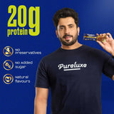 Pureluxe Nutrition Unburdened Protein Bars 55g | 20g Protein | Pack of 6