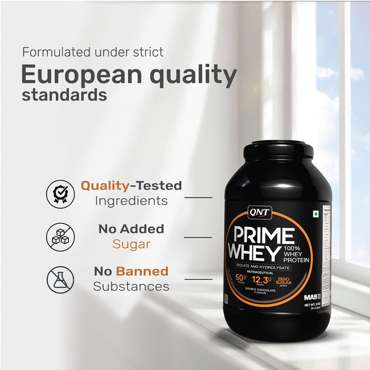QNT Prime Whey Protein 4.4 Lbs