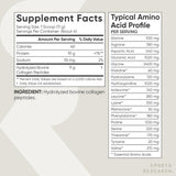 Sports Research Collagen Peptides Powder | Unflavored | 454g (41 Servings)