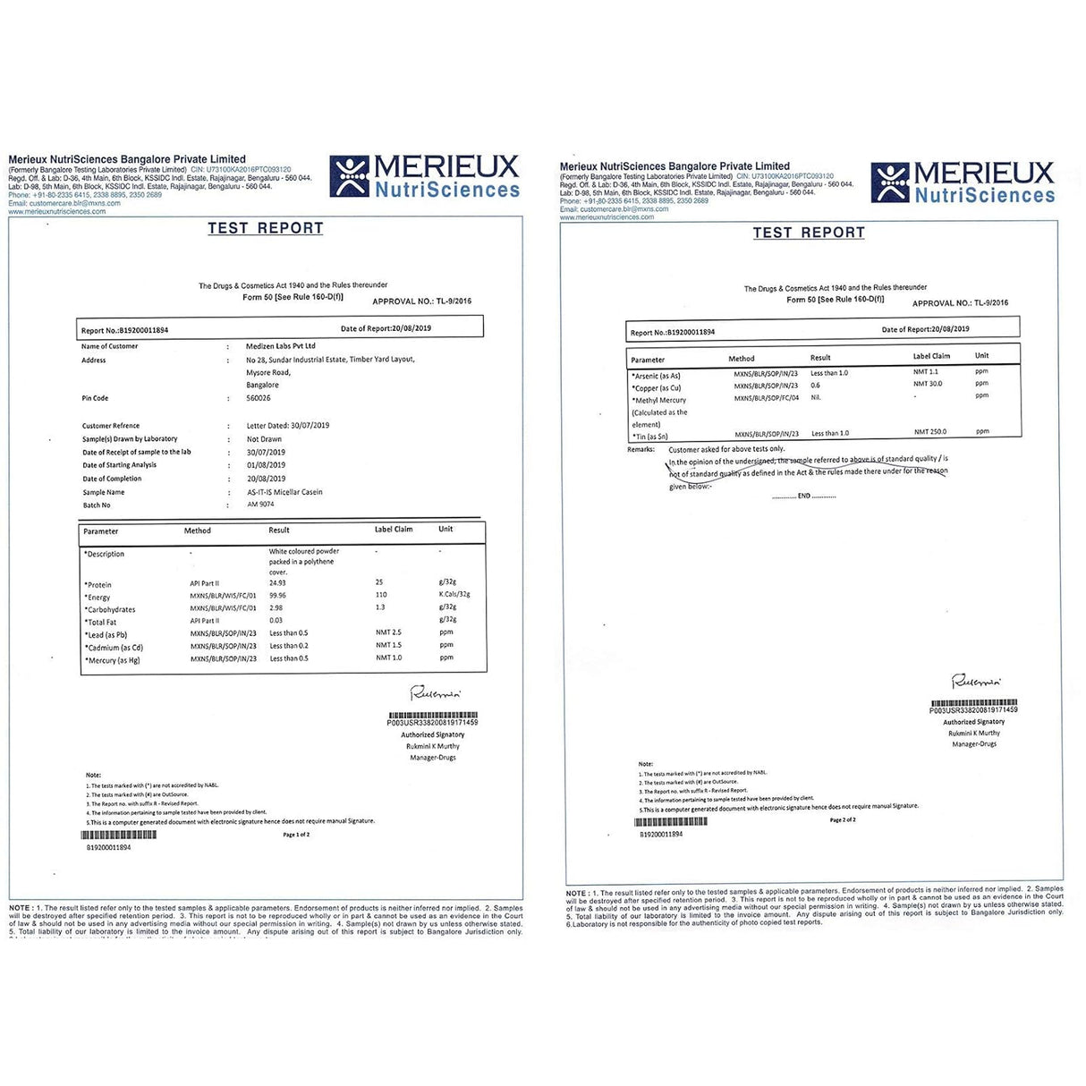 AS-IT-IS Nutrition Micellar Casein Slow Digesting Protein - 1 Kg | 31 Servings