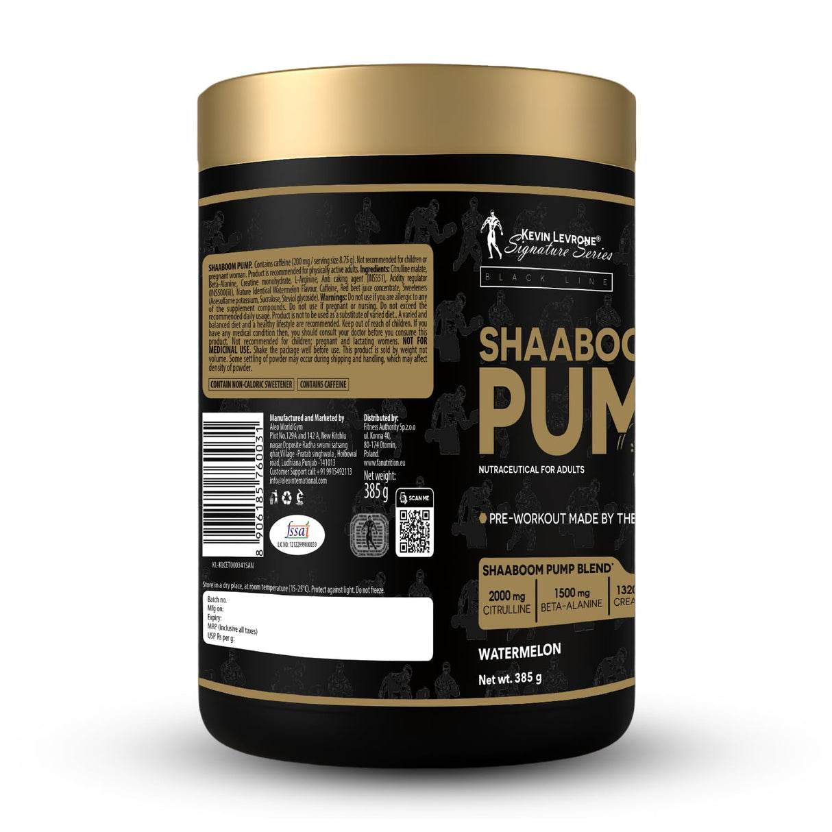 Kevin Levrone Shaboom Pump , 385 Gm ( 44 Servings )