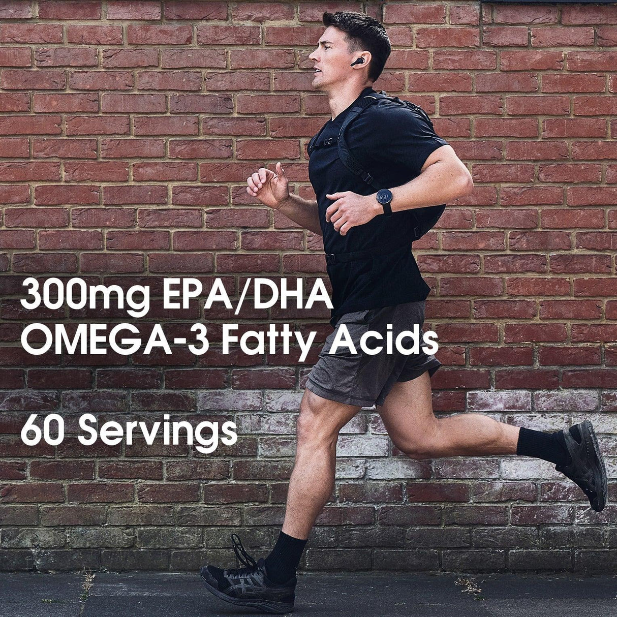 Optimum Nutrition (ON) Fish Oil - 1000mg | 180mg EPA, 120mg DHA | 60 Softgels