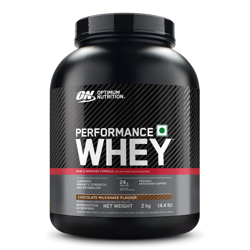 Optimum Nutrition (ON) Performance Whey Protein Powder, 4.4 Lbs